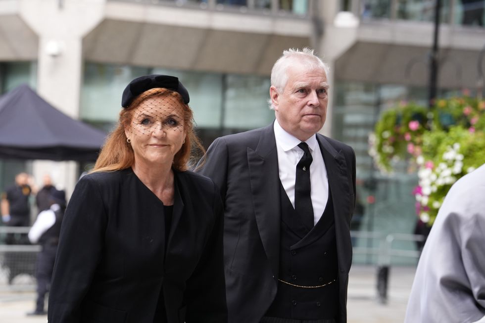 Sarah Ferguson and Prince Andrew