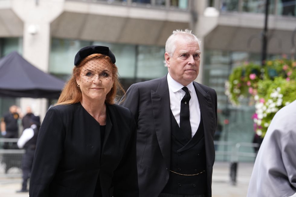 Sarah Ferguson and Prince Andrew