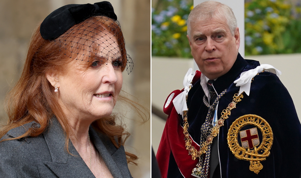 Sarah Ferguson and Prince Andrew
