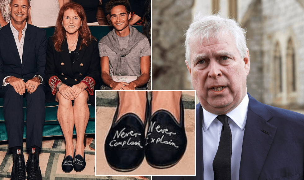 Sarah Ferguson wears ‘Never Complain, Never Explain’ shoes as fresh(02)