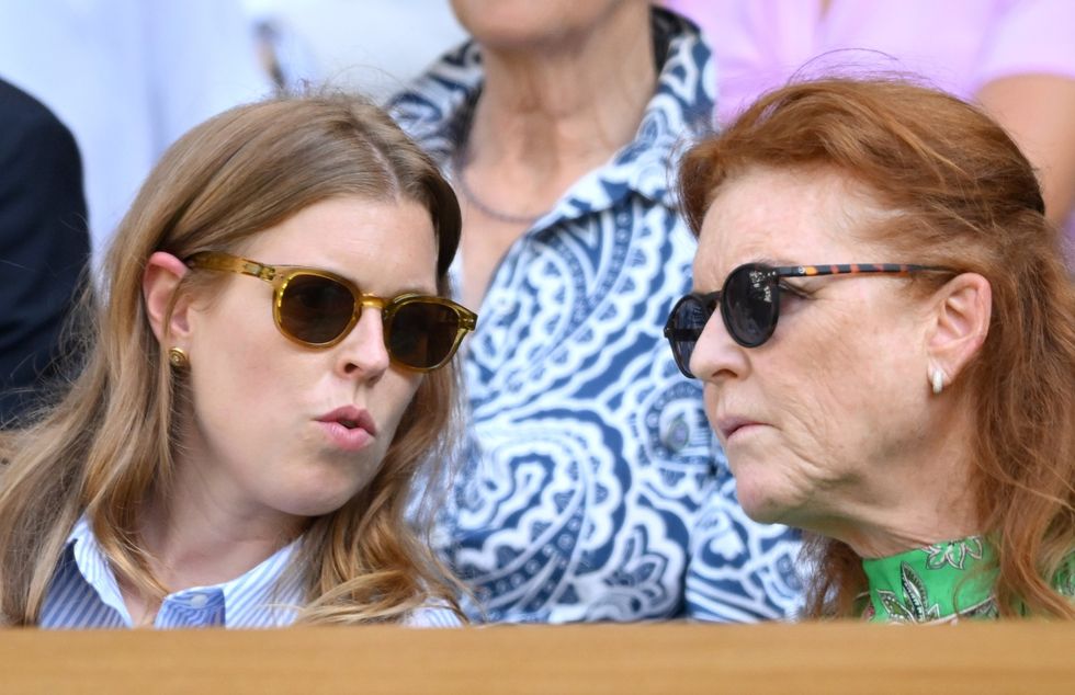 Sarah Ferguson and Princess Beatrice