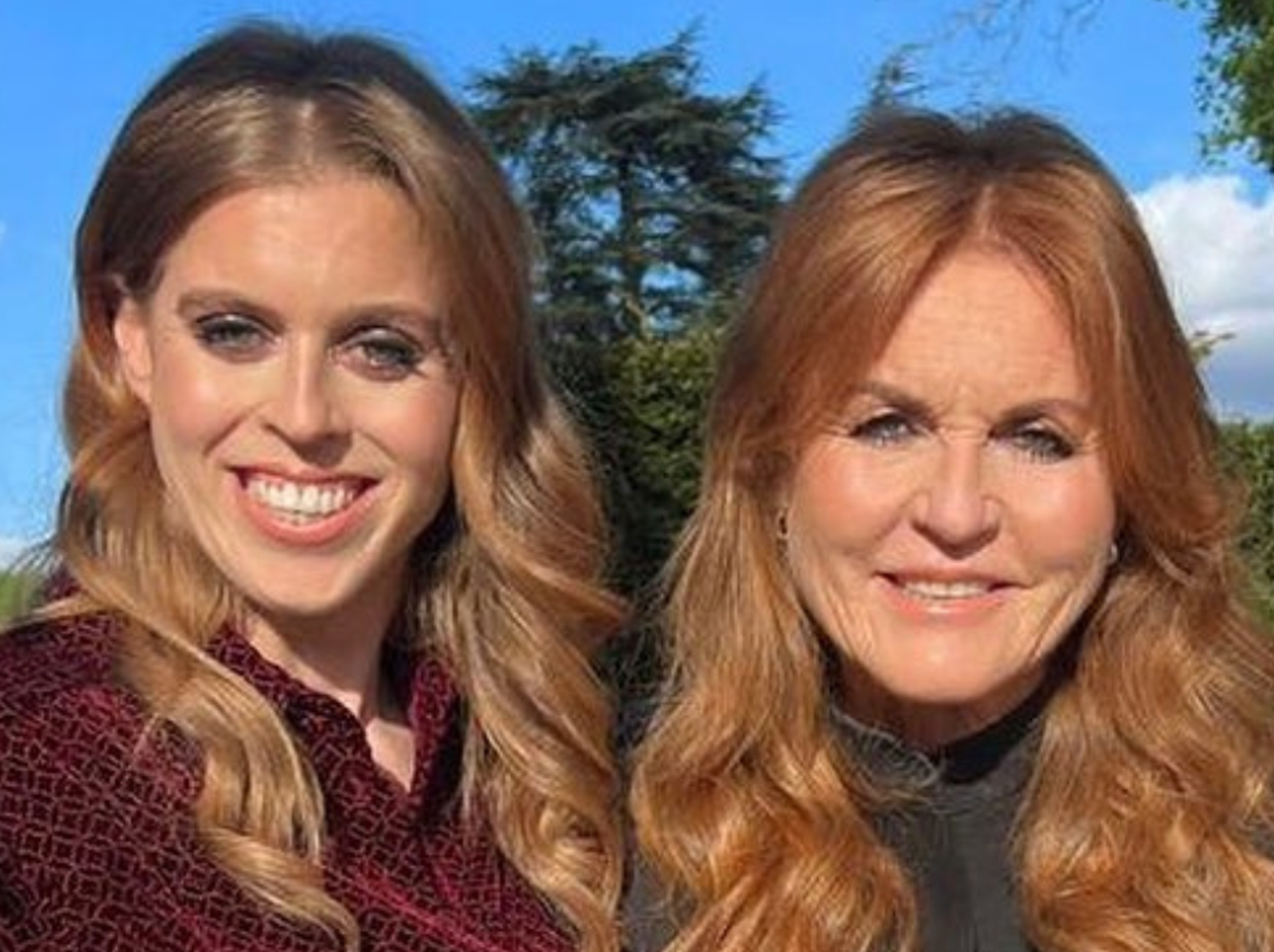 Sarah Ferguson and Princess Beatrice