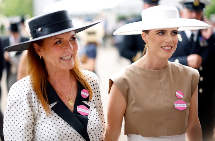 Sarah Ferguson and Princess Eugenie