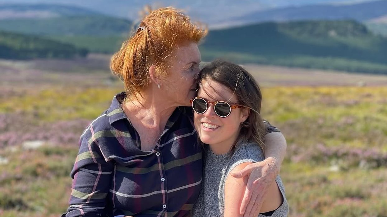 Sarah Ferguson and Princess Eugenie