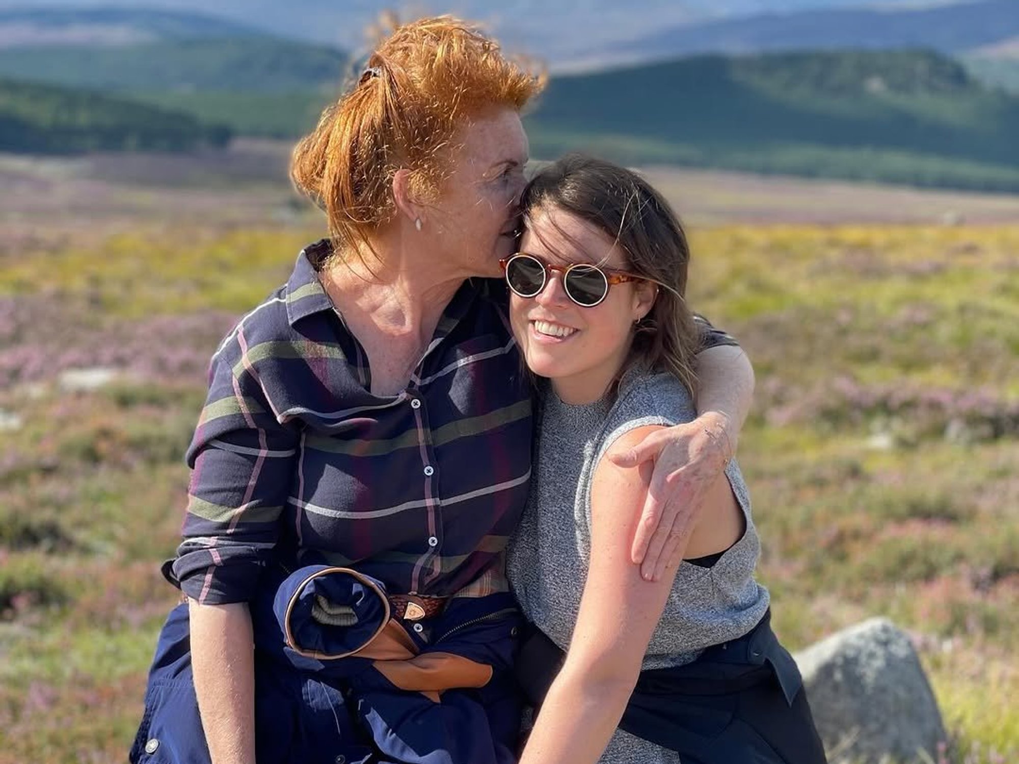 Sarah Ferguson and Princess Eugenie