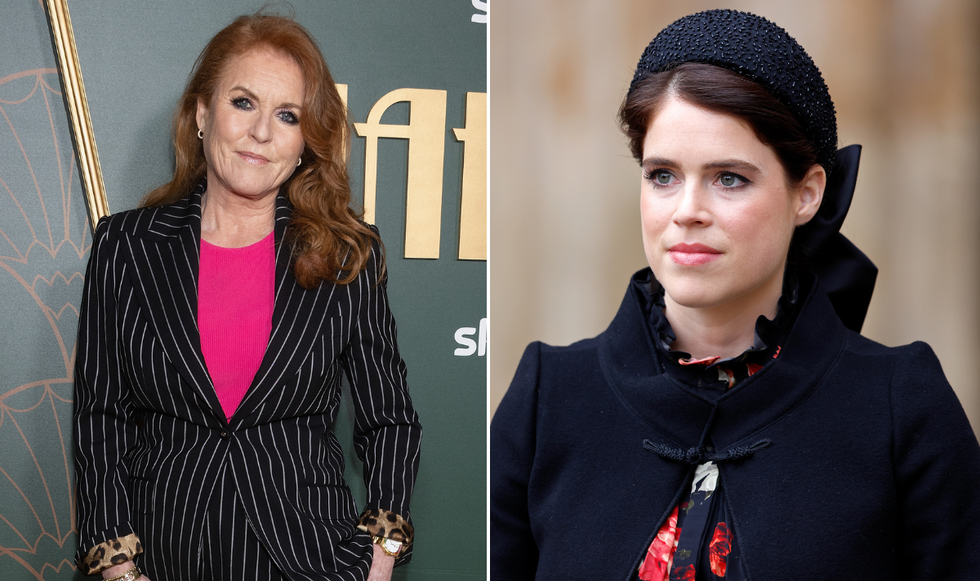 Sarah Ferguson and Princess Eugenie