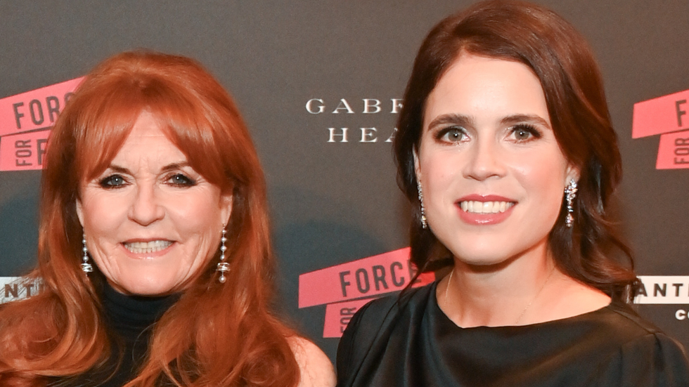 Sarah Ferguson and Princess Eugenie