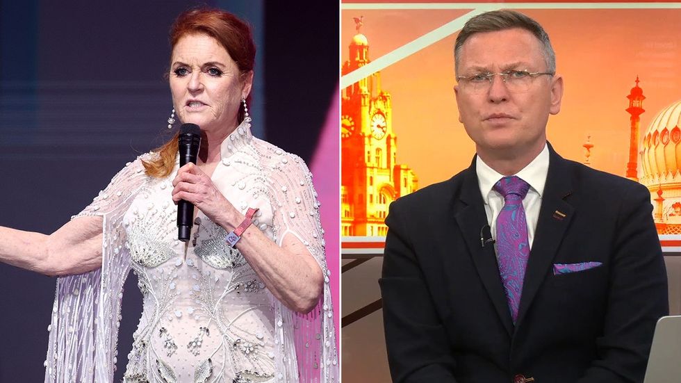 Sarah Ferguson and Stephen Dixon