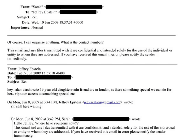 Sarah Ferguson E-Mail