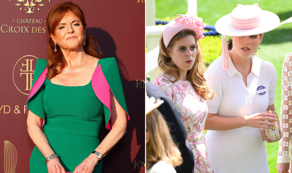Sarah Ferguson, Eugenie and Beatrice