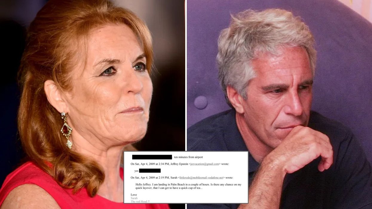Sarah Ferguson, Jeffrey Epstein, email