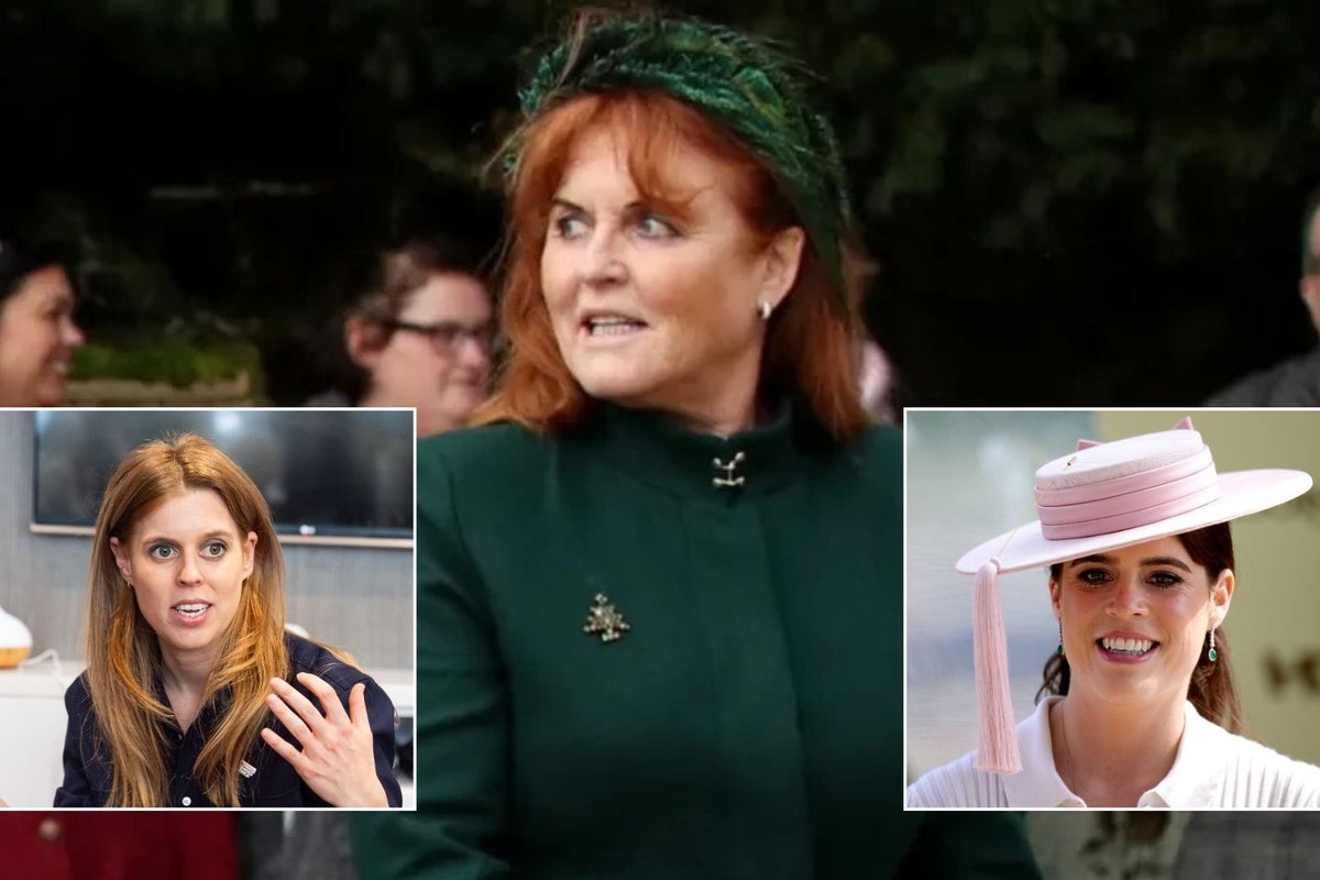 Sarah Ferguson, Princess Beatrice, Princess Eugenie