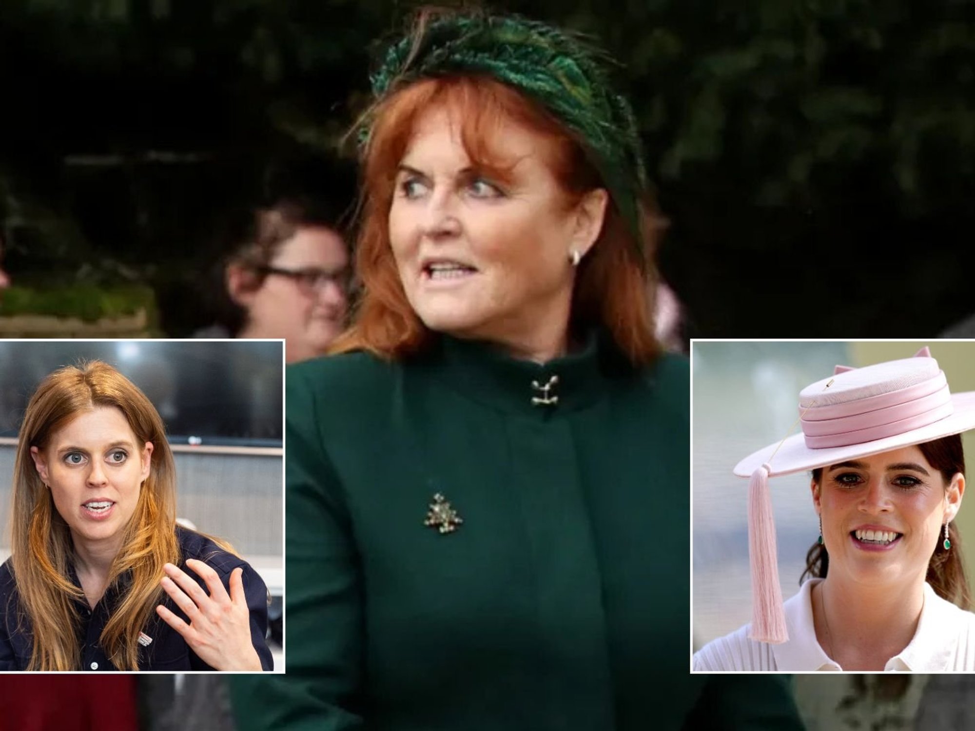 Sarah Ferguson, Princess Beatrice, Princess Eugenie