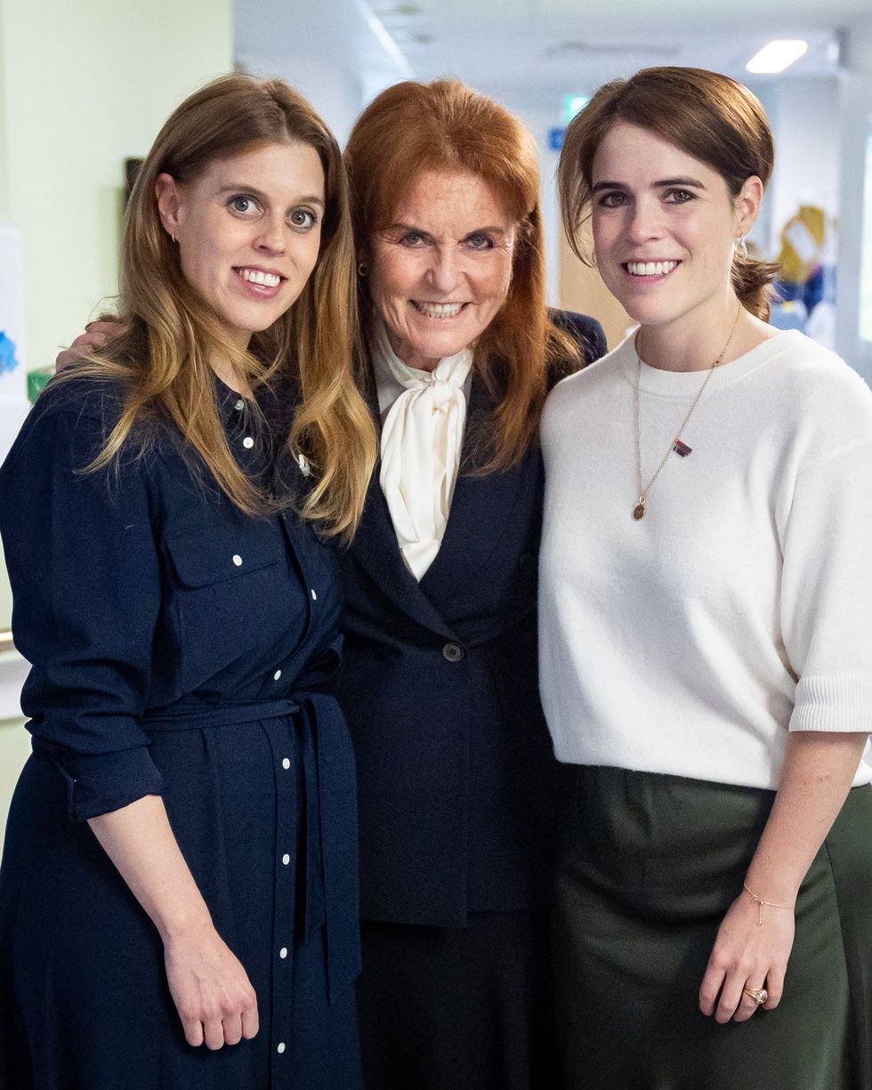 Sarah Ferguson, Princess Beatrice, Princess Eugenie