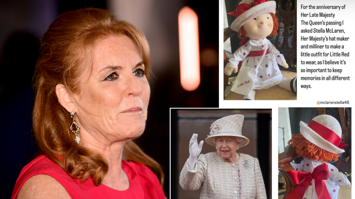 Sarah Ferguson/Queen Elizabeth/Instagram post