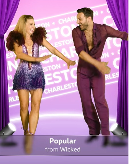 Sarah Hadland and Vito Coppola