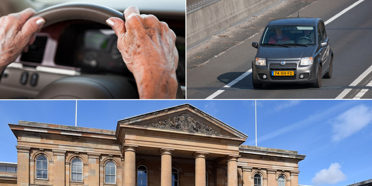 NextImg:Grandma jailed after hitting pedestrian and driving off while they clung to bonnet