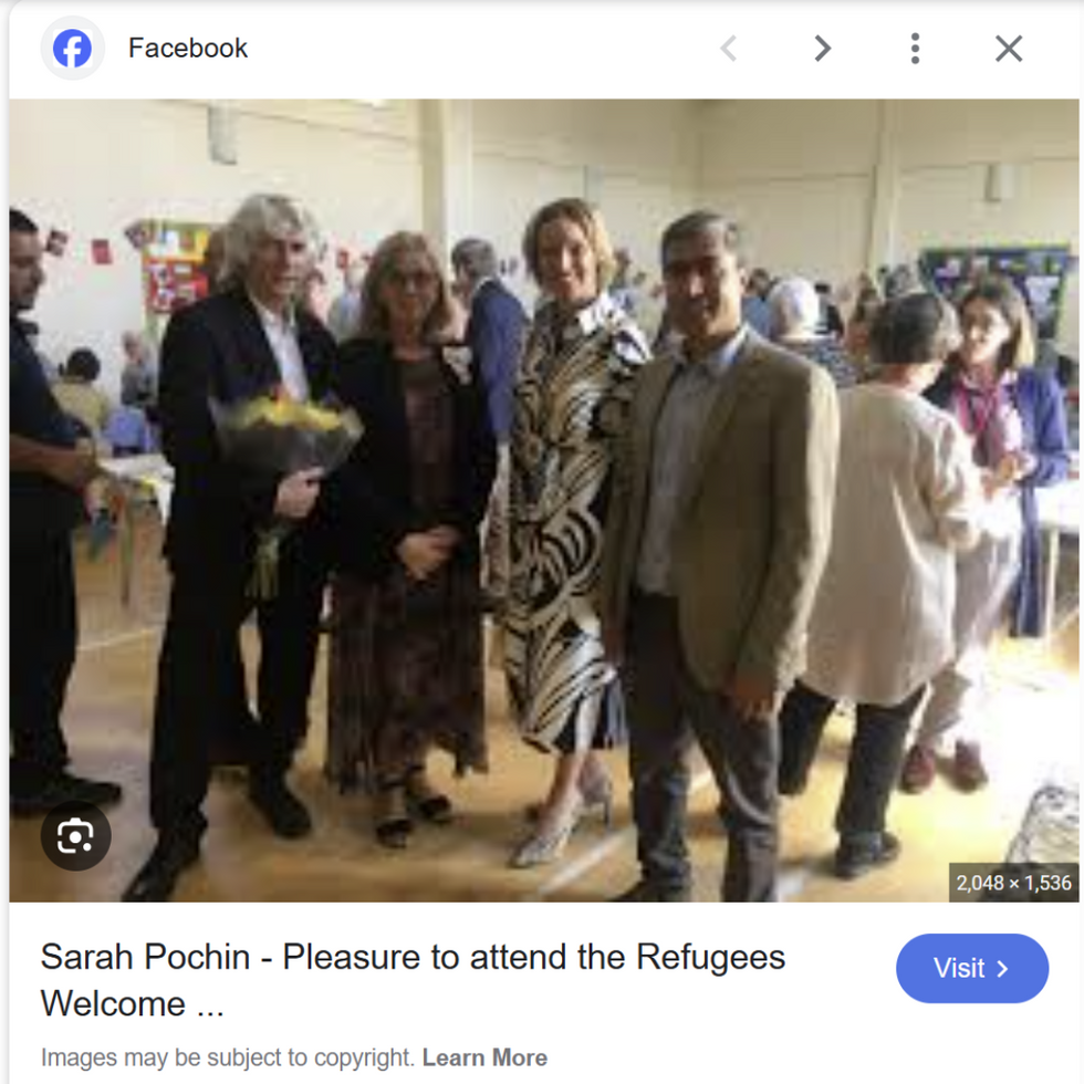 Sarah Pochin Facebook post