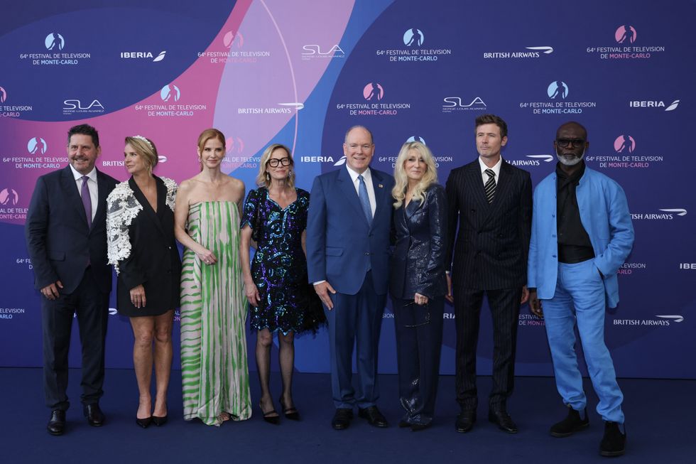 Sarah Rafferty and Prince Albert