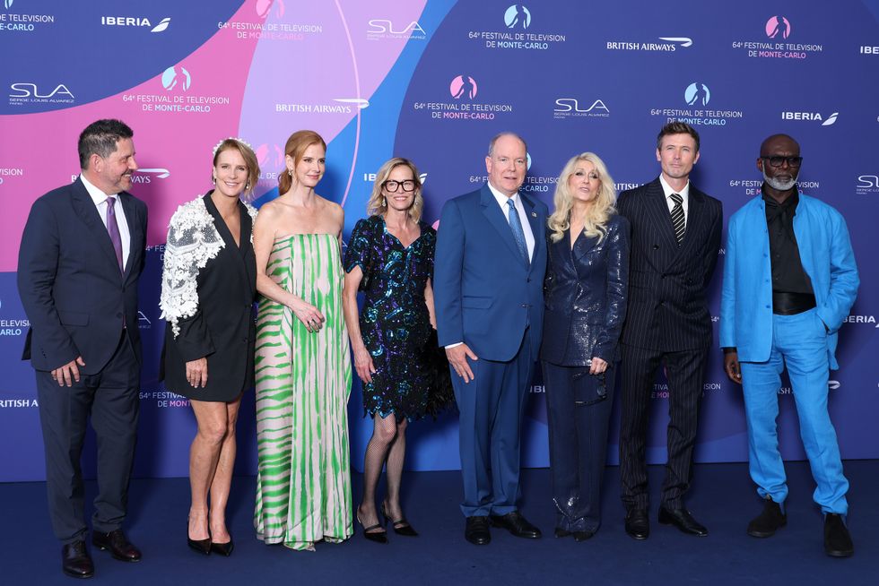 Sarah Rafferty and Prince Albert