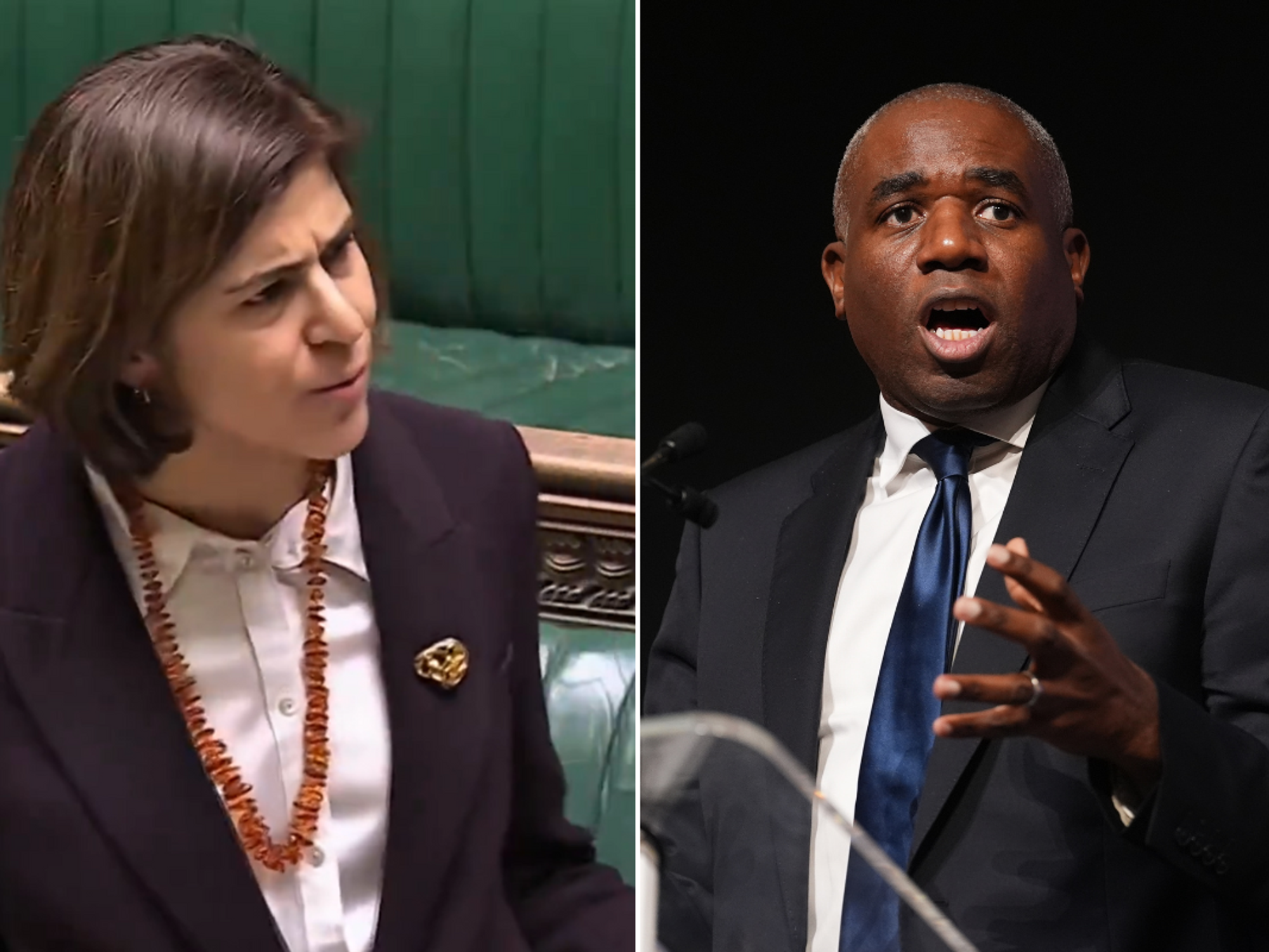 Sarah Sackman; David Lammy