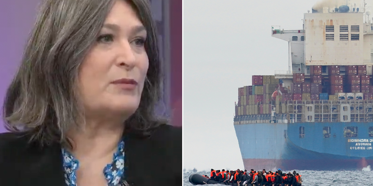 NextImg:'Why have we got Britons sitting around doing nothing?!' Sarah Vine hits out as net migration soars
