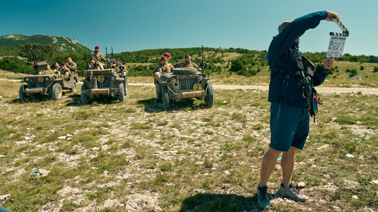 SAS Rogue Heroes filming