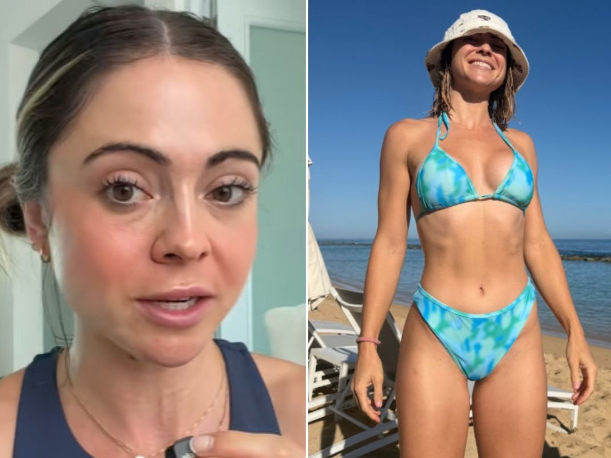 SAVANNAH WRIGHT HEADSHOT / BIKINI POSE