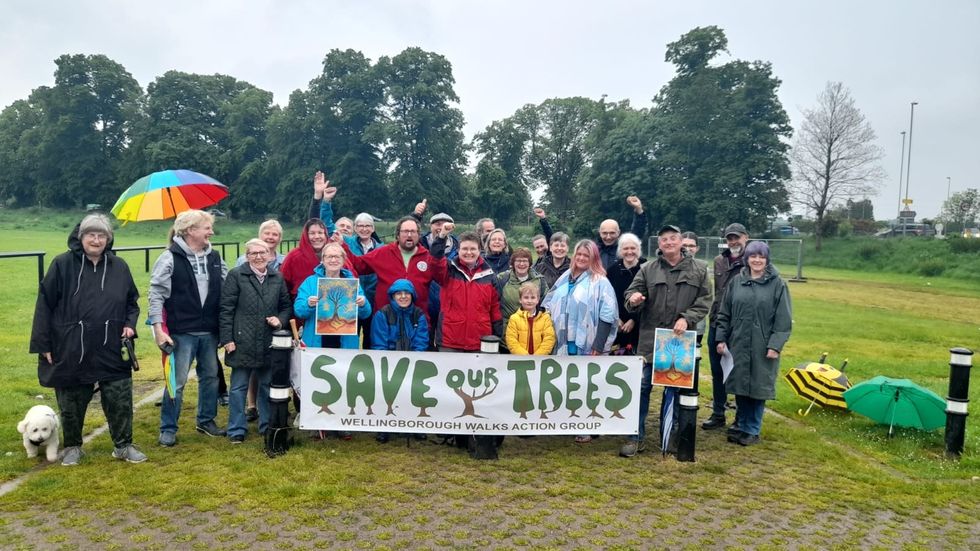 Save Our Trees campaigners