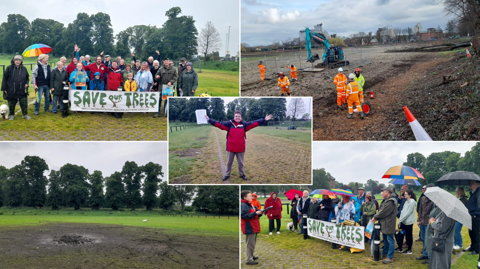 Save Our Trees campaigners