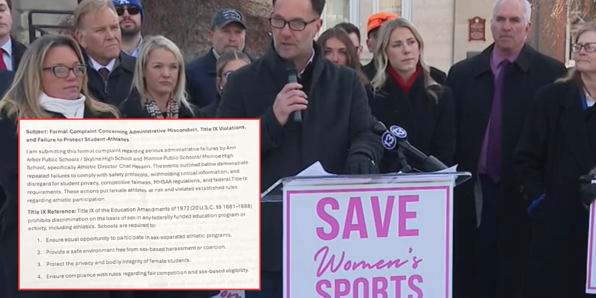 Trans athlete row: Concerned school parent files complaint after transgender student uses female changing rooms thumbnail