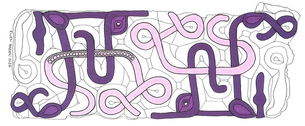 Scabbard pattern key