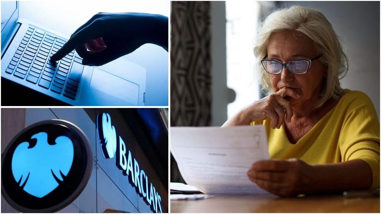 Scam warning barclays logo