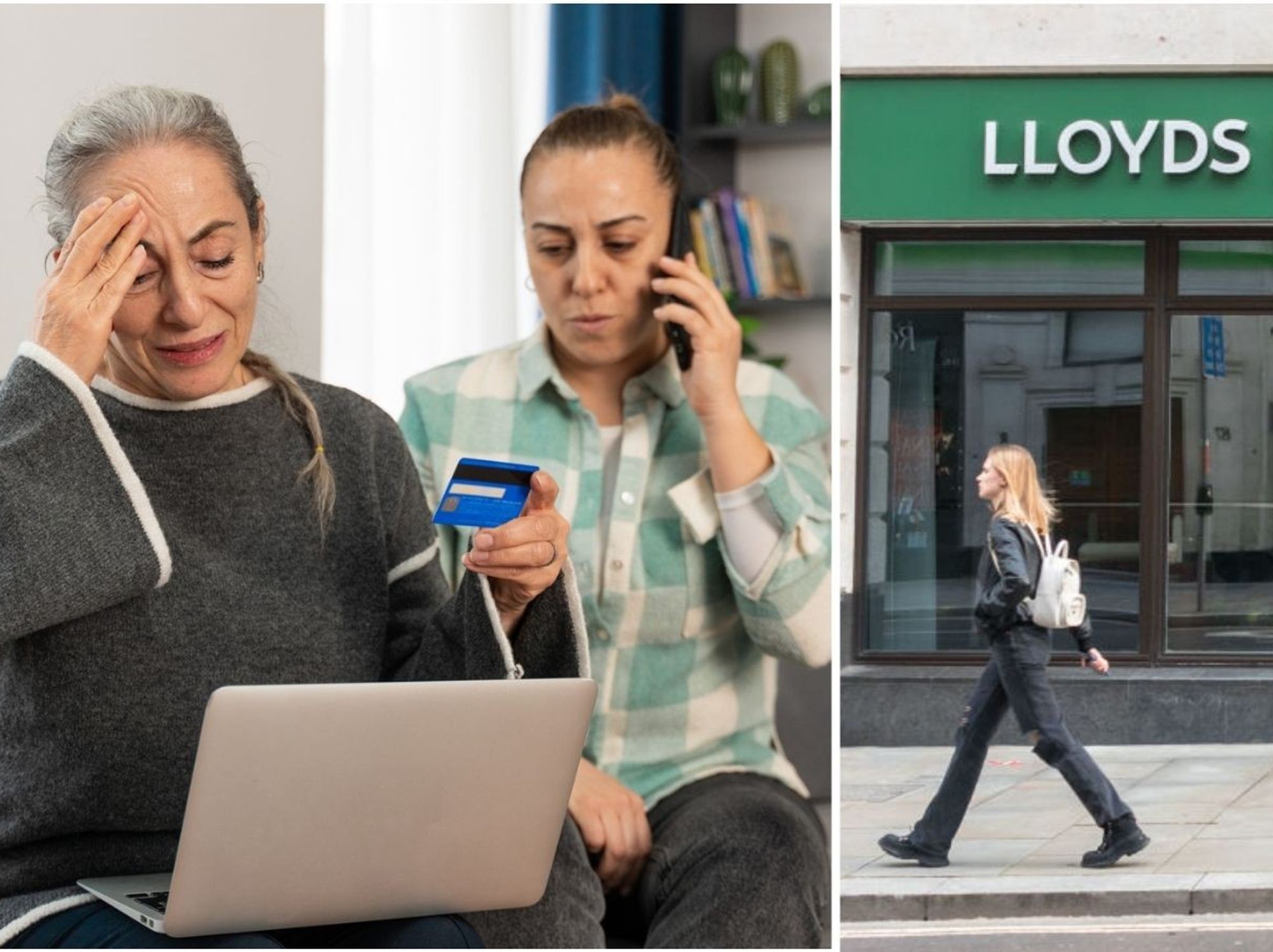 Scam warning lloyds woman