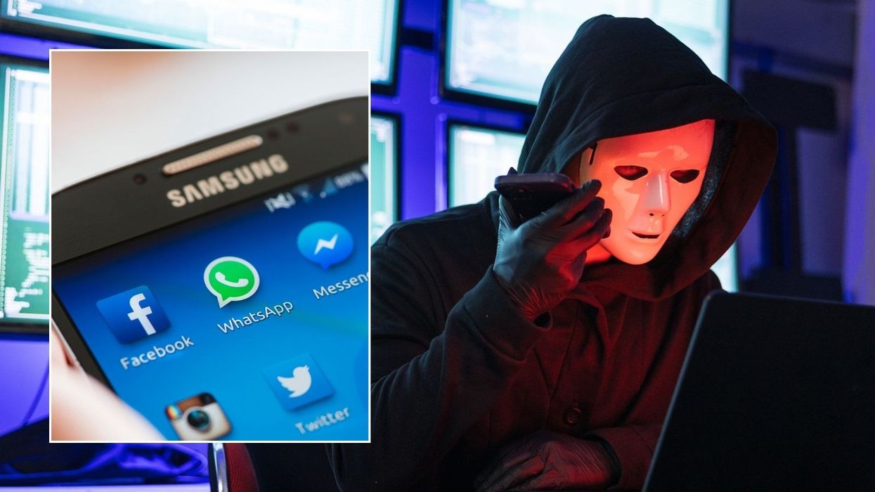 Scammer and phone