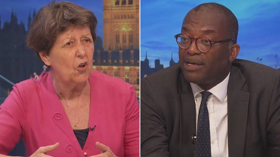 Scarlett Mccgwire, Kwasi Kwarteng