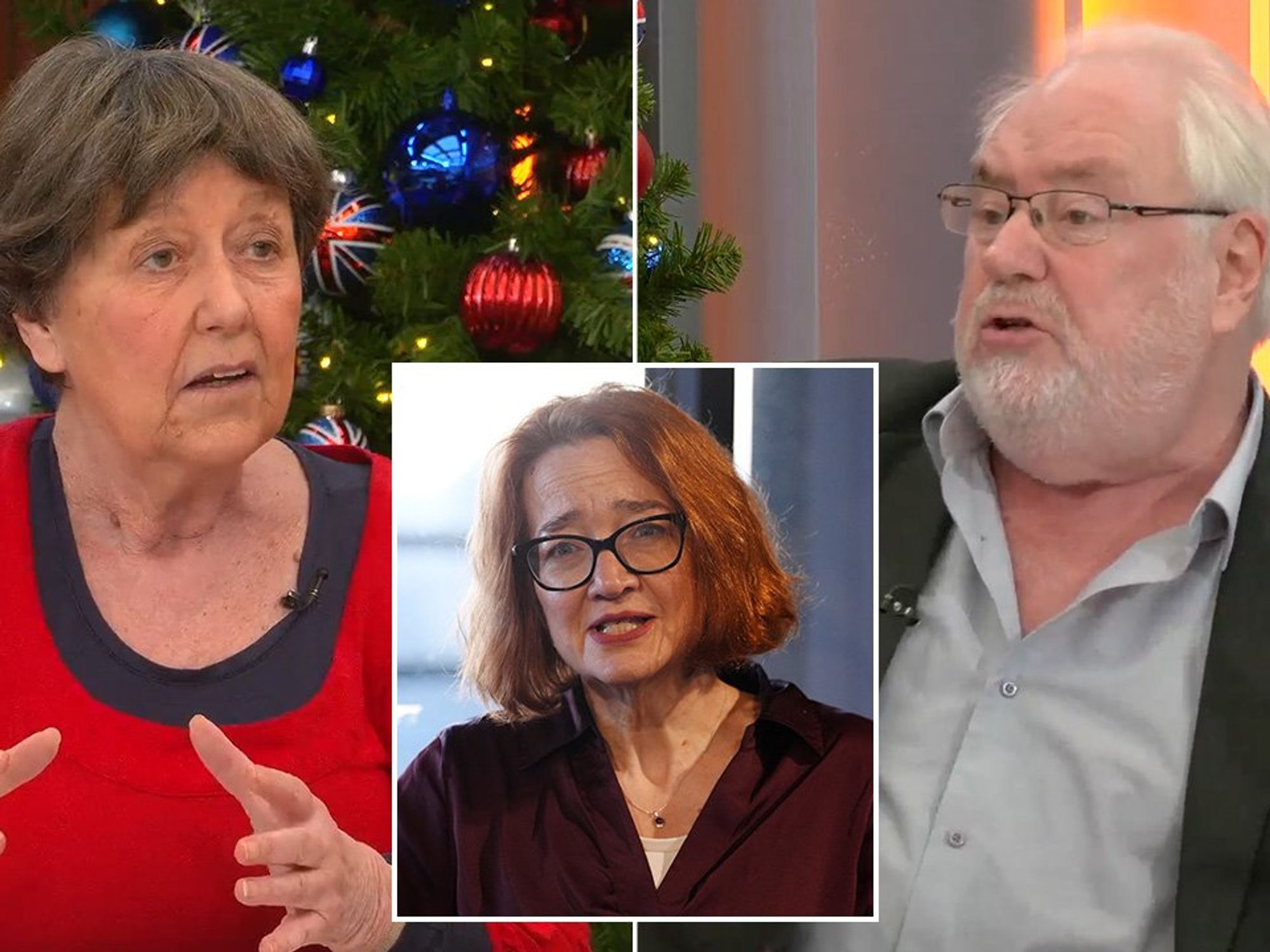 Scarlett MccGwire, Mike Parry, Mary-Ann Stephenson