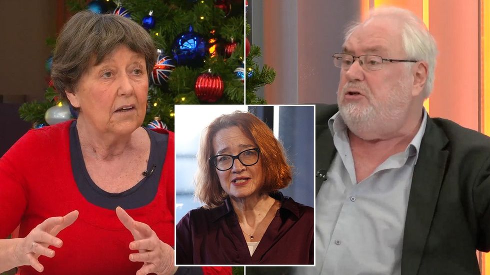 Scarlett MccGwire, Mike Parry, Mary-Ann Stephenson