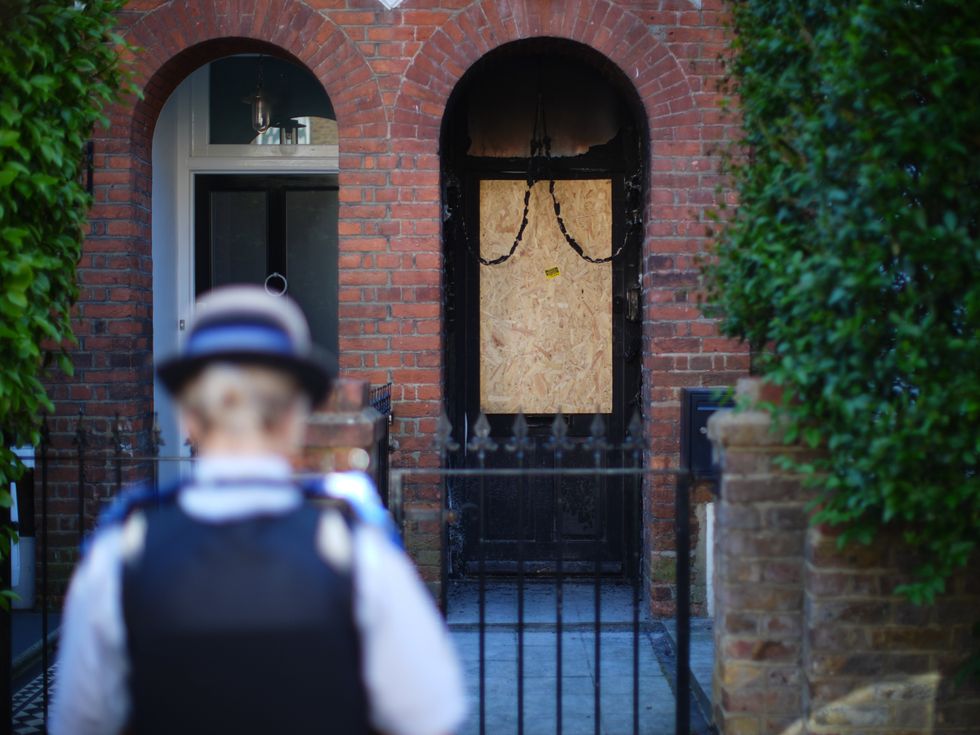 Scene of arson attack at Keir Starmer-linked porperty