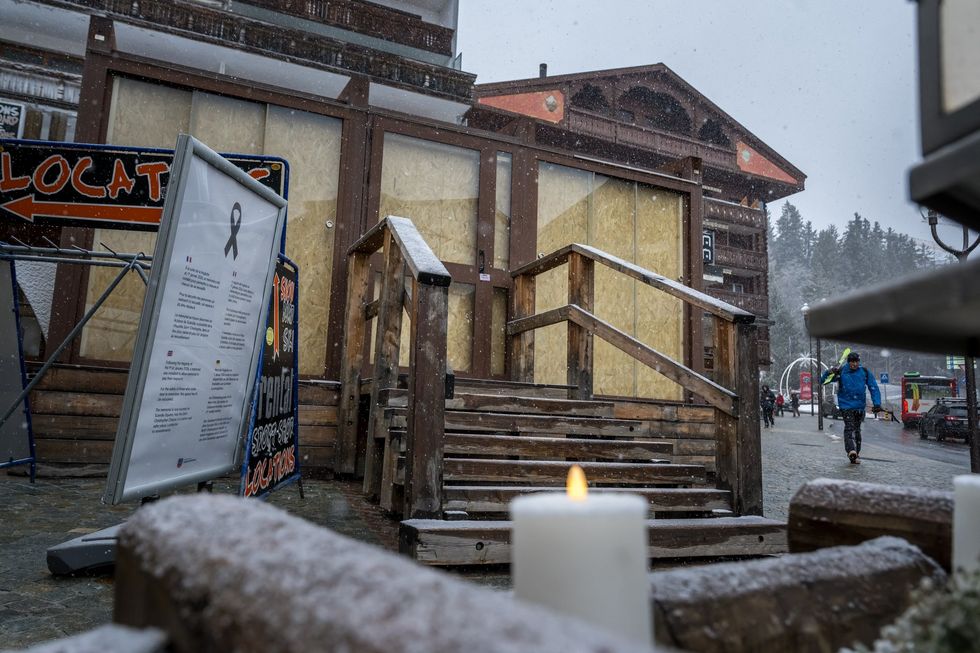 Scene of the Switzerland bar fire