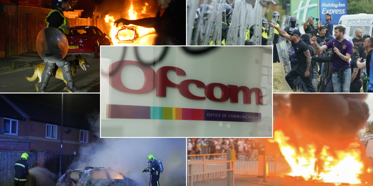 NextImg:Ofcom given right to CENSOR social media posts in proposals put forward after UK riots