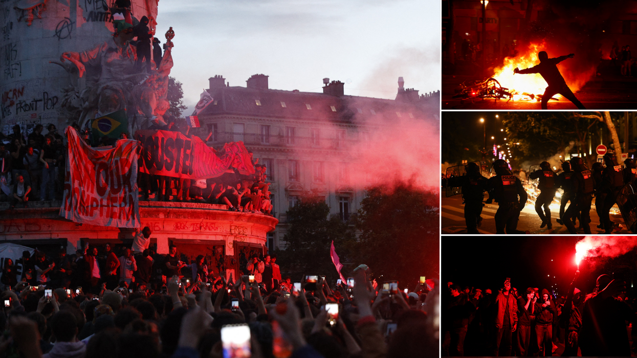 Scenes from the riots