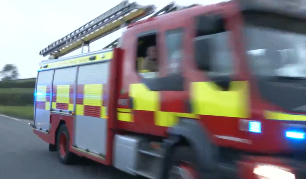 Scenes of emergency services