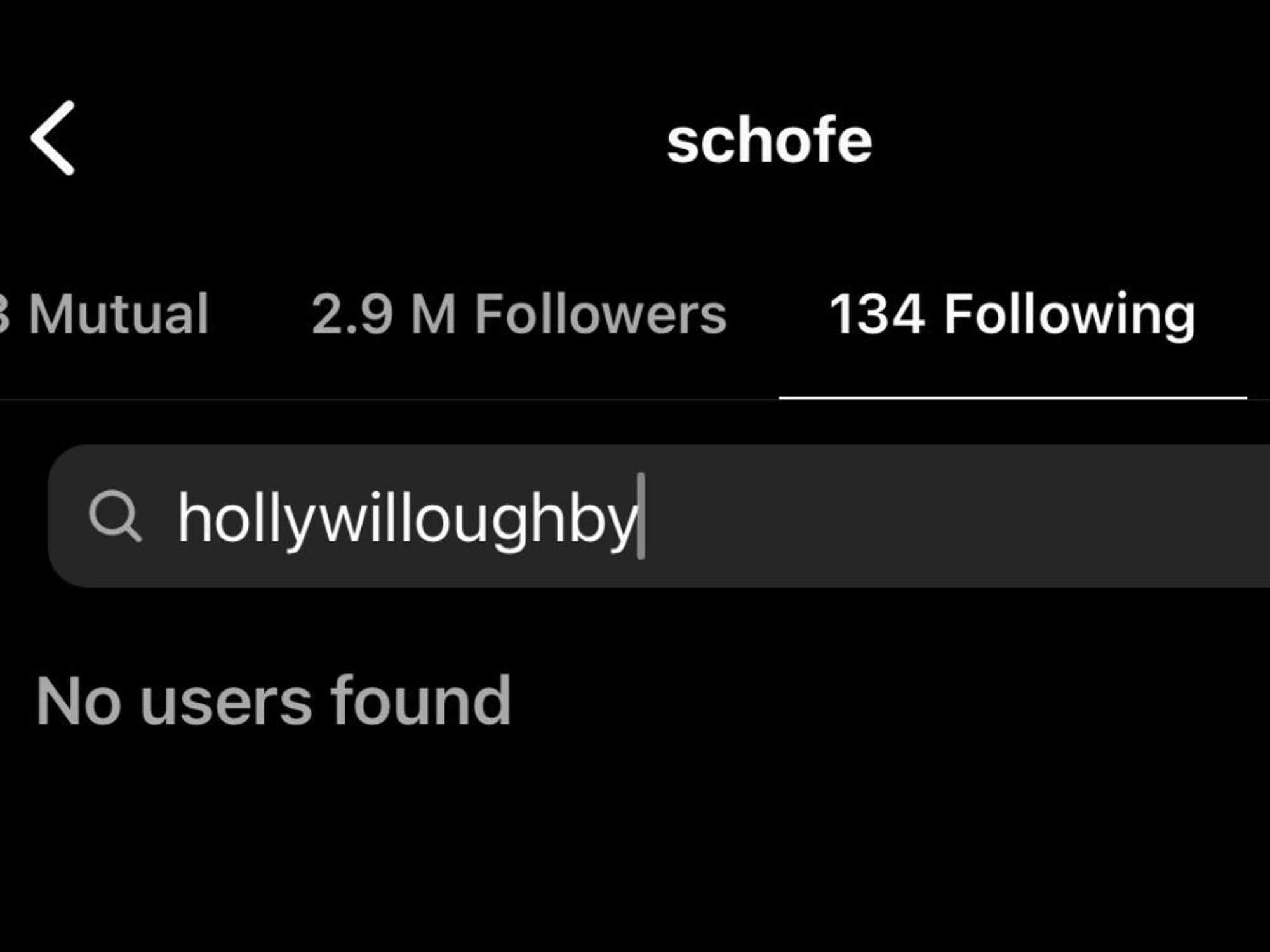 Schofield's Instagram