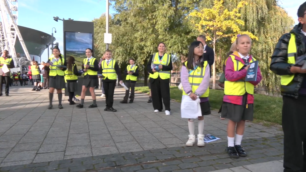 School children