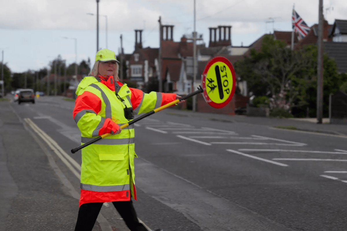 School crossing guards will be wearing bodycams