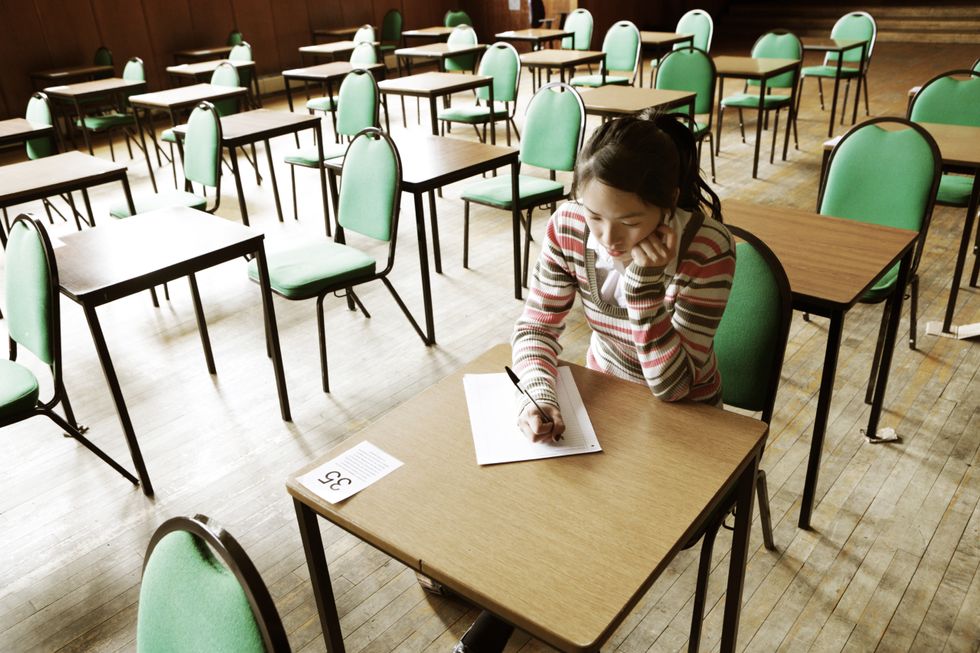 School exam