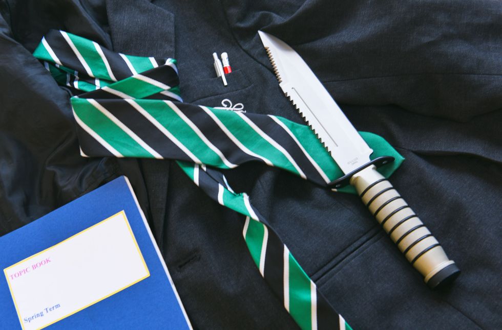 School knife crime