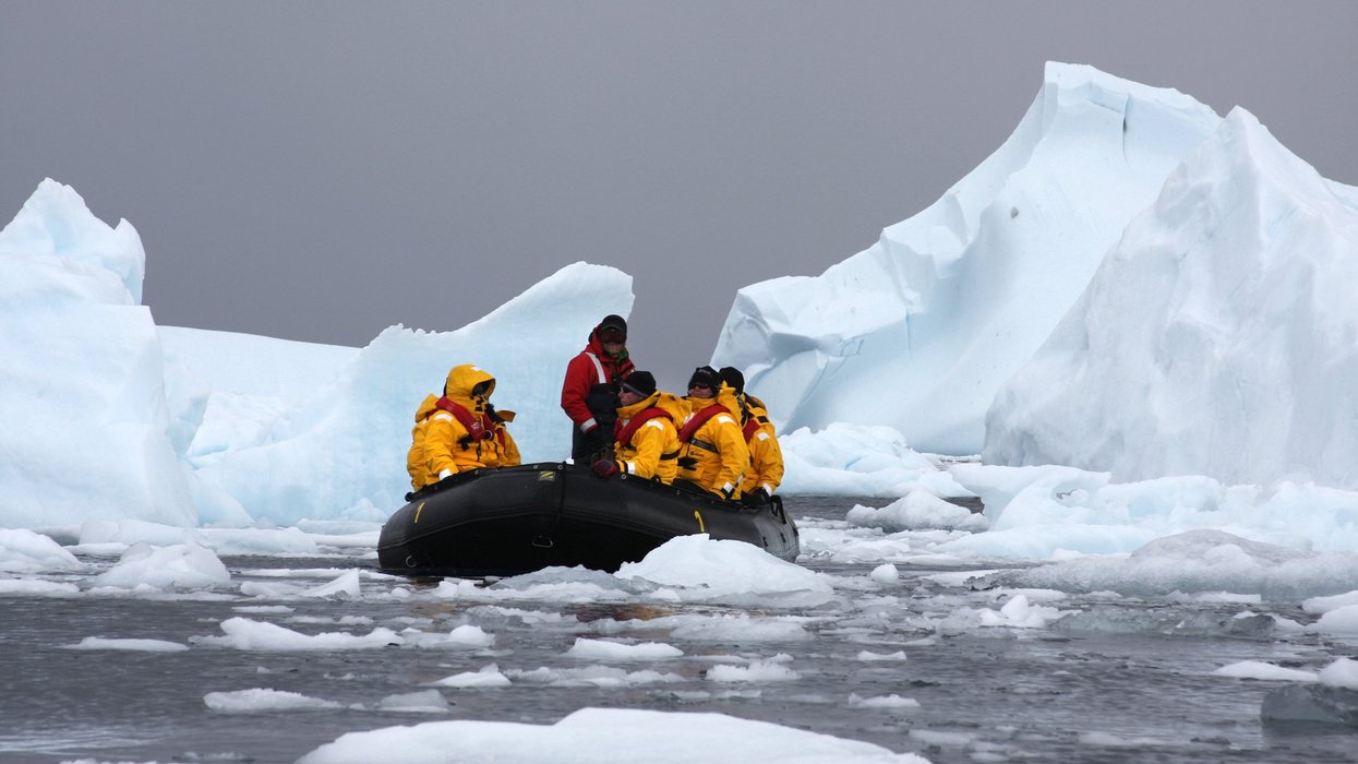 Scientists in Antarctica