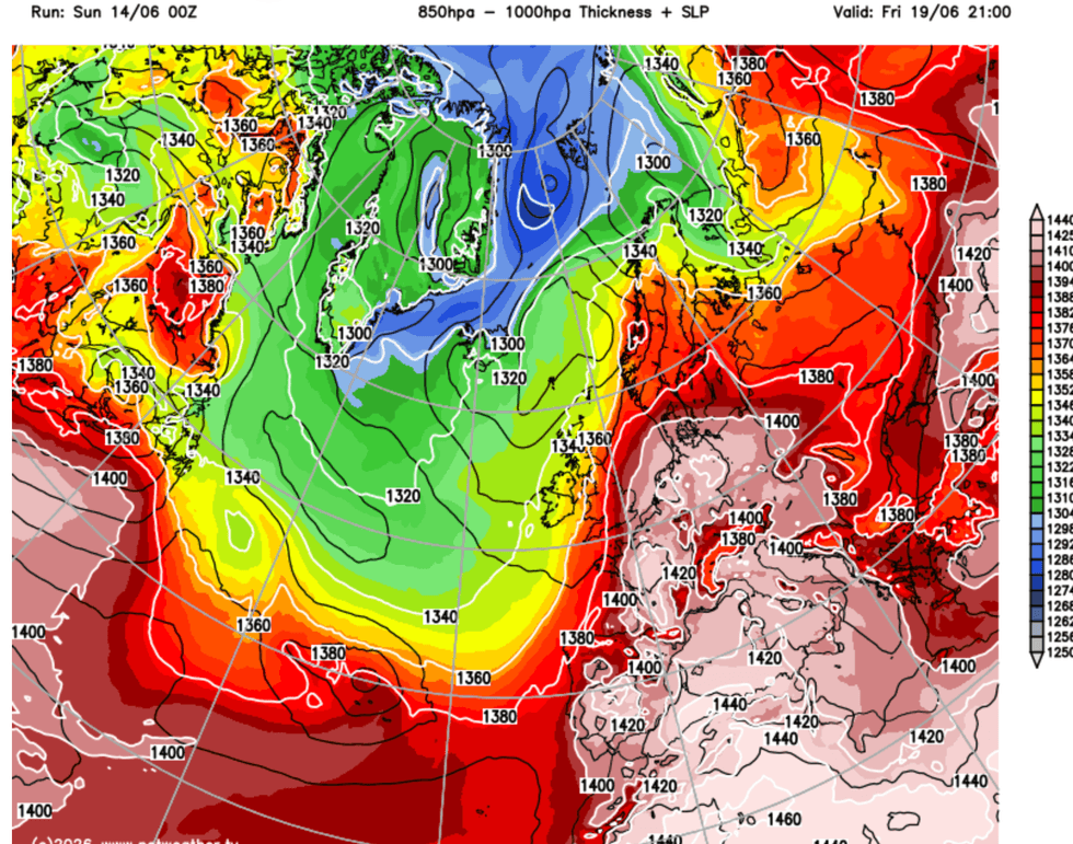 Scorching temperatures this week will be driven by hot air sweeping up from the continent